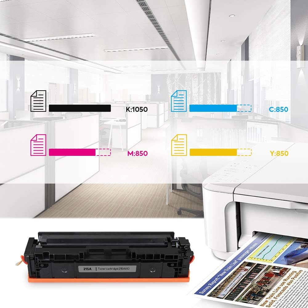 4-Packs Compatible 215A Toner Cartridges S433735