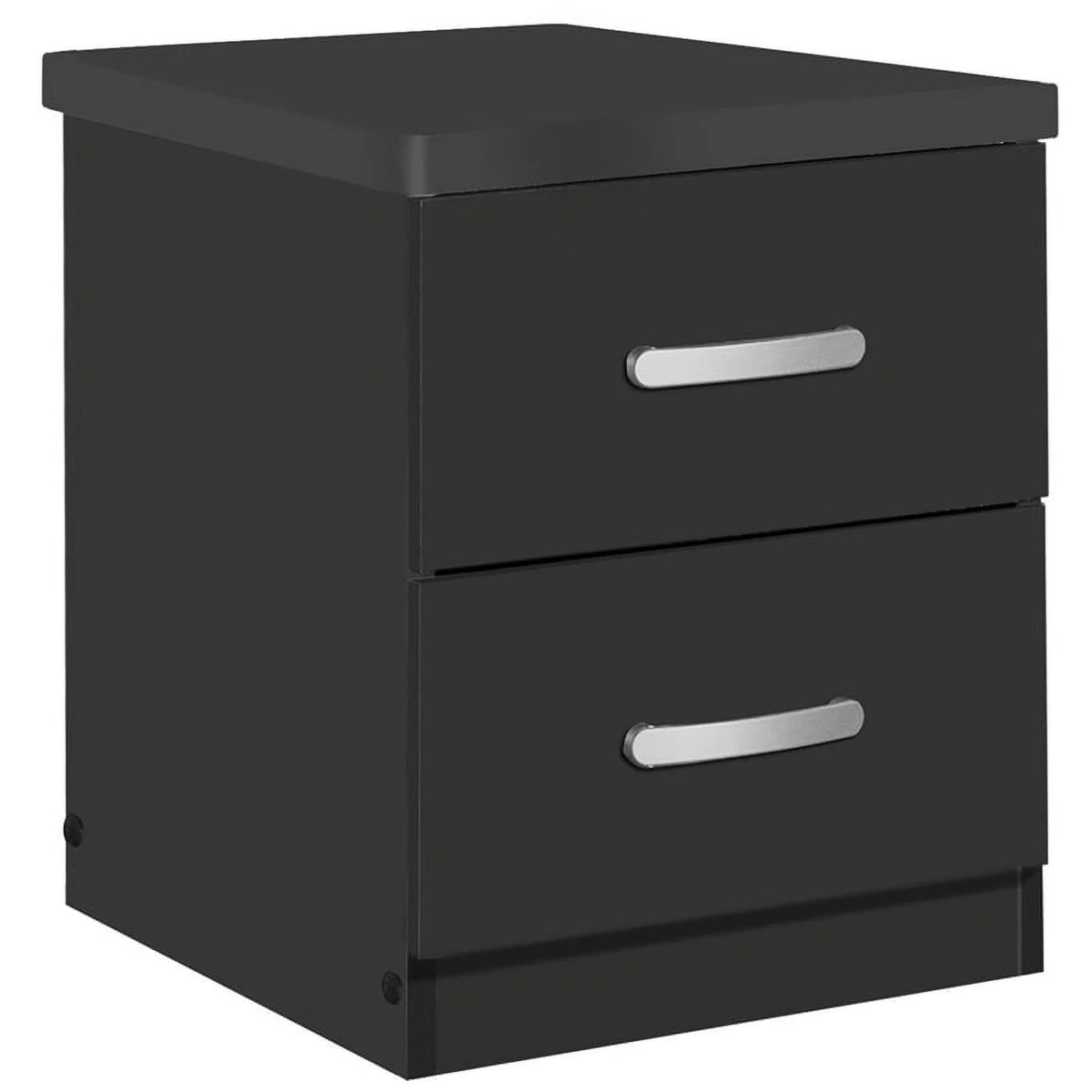 Tufted Full Bed Dresser with Lock & Nightstand 3-Piece Set Y5668