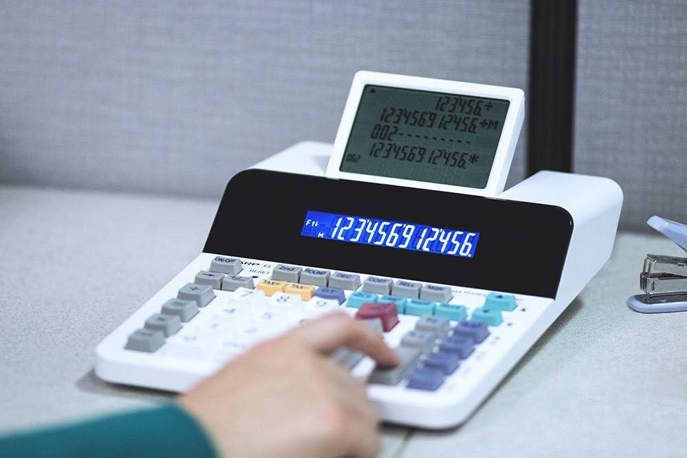 12-Digit LCD Printing Calculator P254983