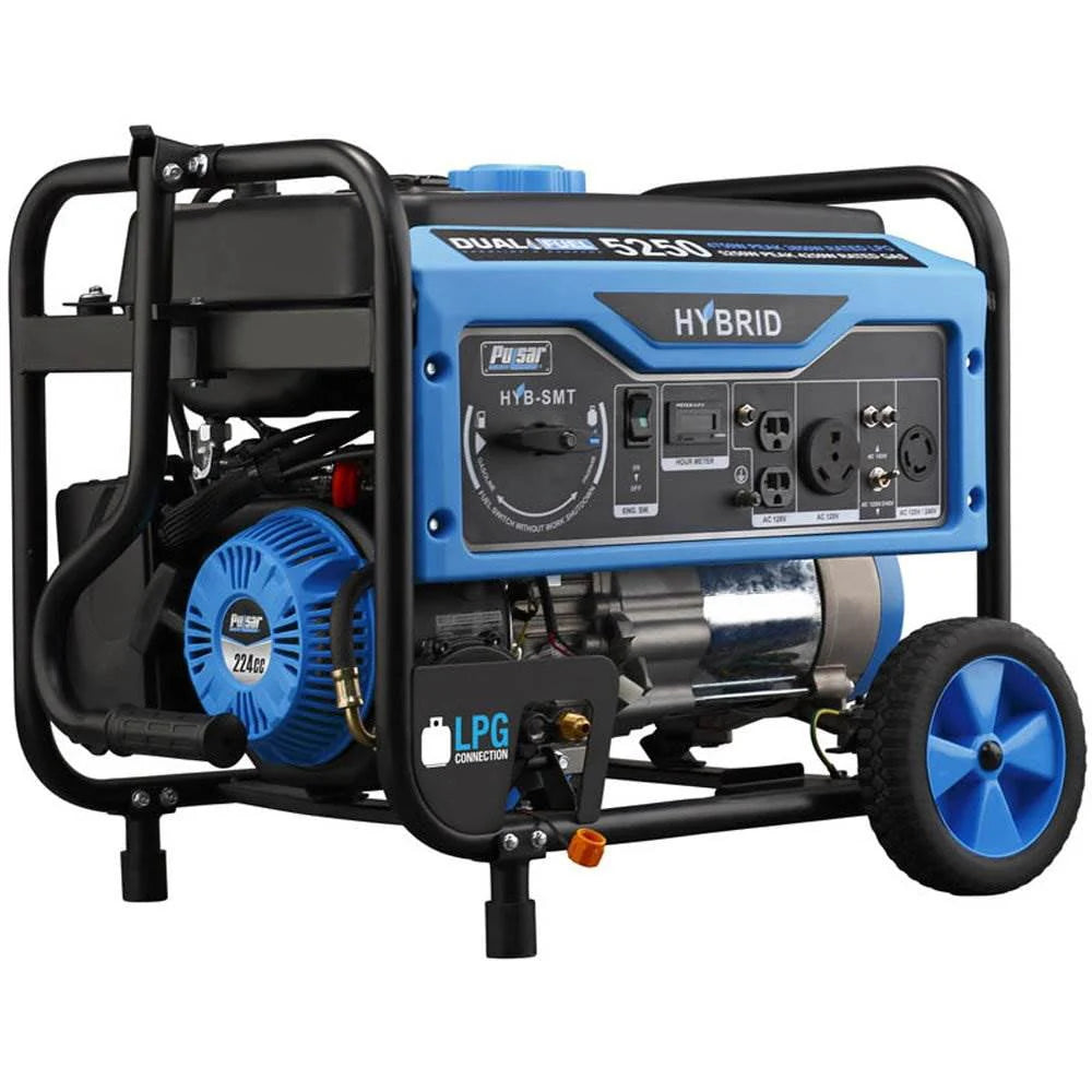 5250 Watt Portable Gasoline and Liquid Propane Generator X9865