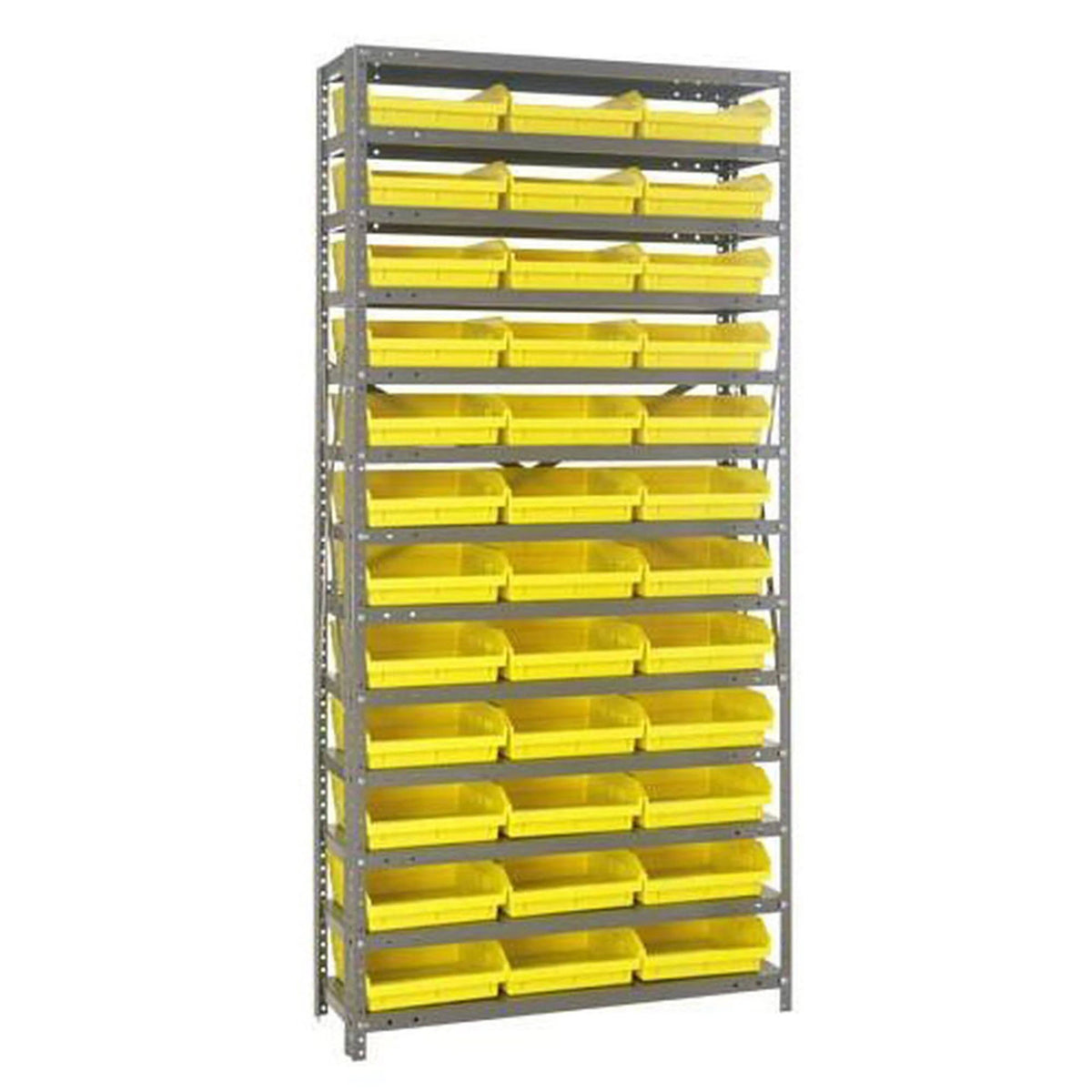 Yellow 36 Bins Shelving Storage System L974417