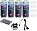 Wireless LED Uplight (Set of 4) O55513