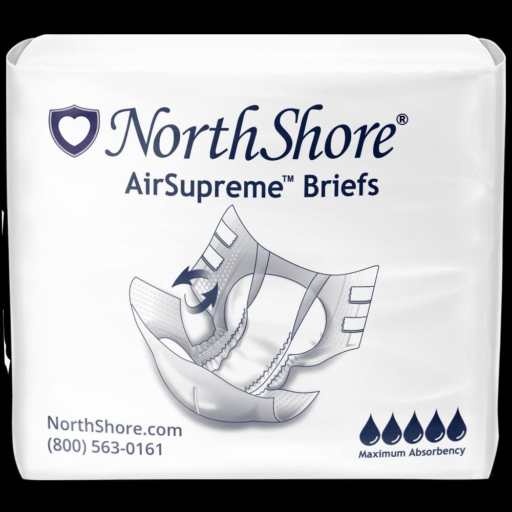 X-Large Tab-Style Briefs Pack of 15 A82944