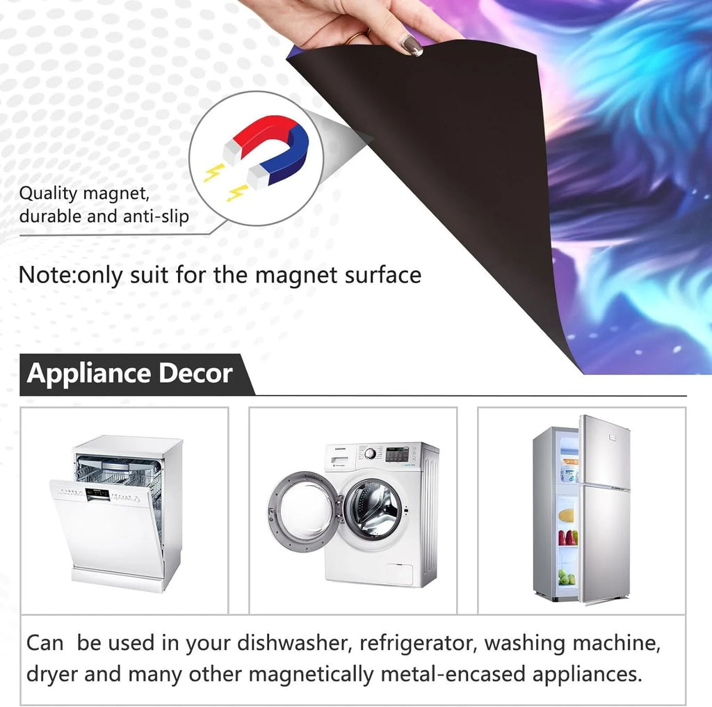Magnetic Dishwasher Sticker 23in W x 26in H W90233