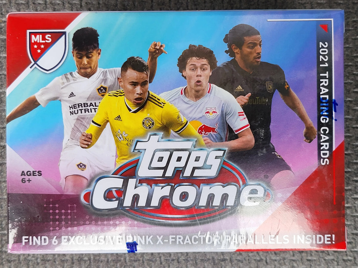 Topps Chrome MLS Soccer Trading Cards Blaster Box C646