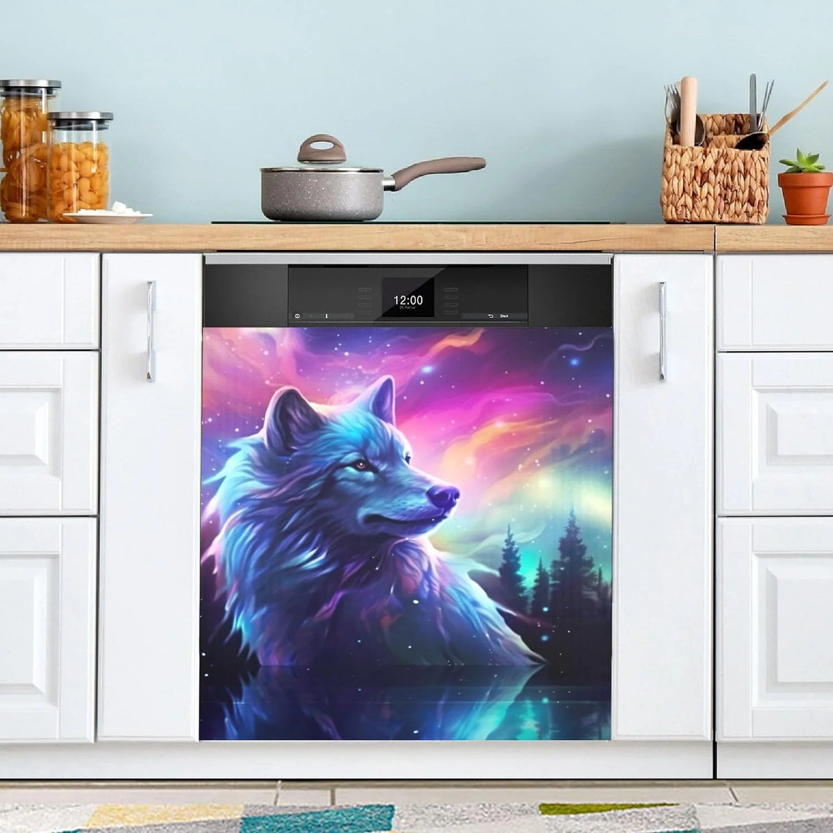 Magnetic Dishwasher Sticker 23in W x 26in H W90233