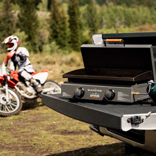 2-Burner 22 Propane Griddle with Hard Cover E6404