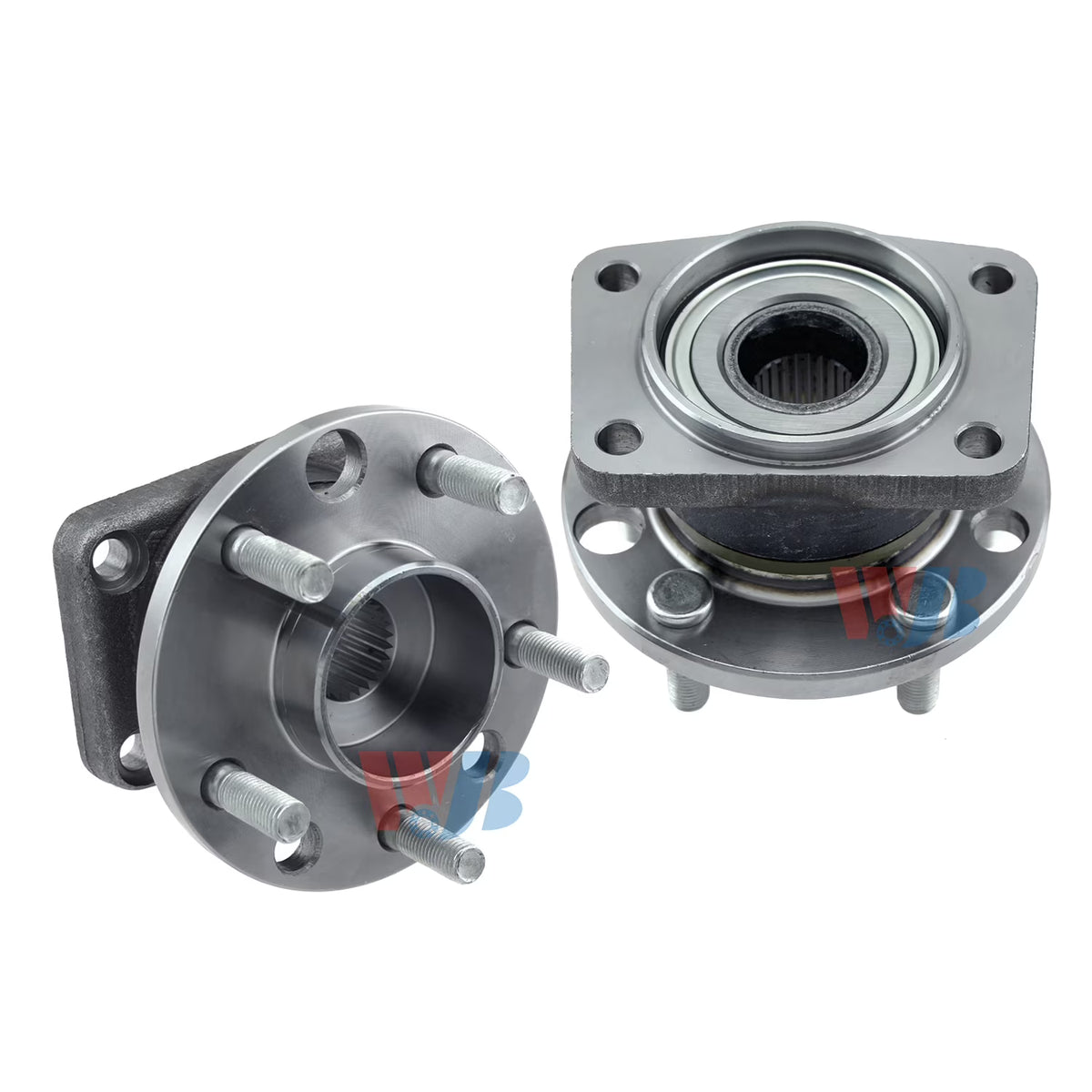 Pair Rear Wheel Hub & Bearing Assembly G512