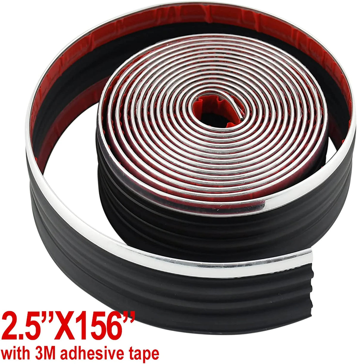 Black & Chrome Body Side Molding T6537