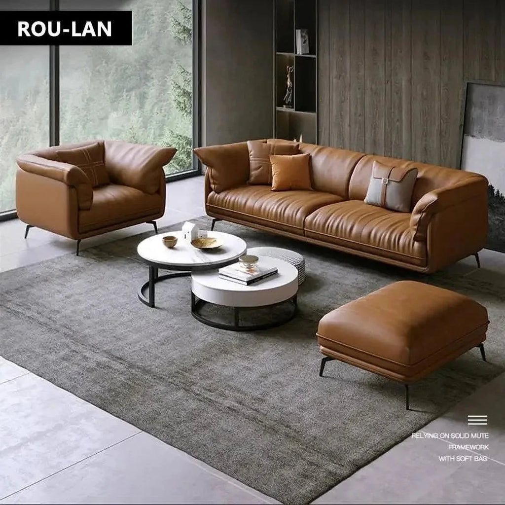 Leather Sofa F50931