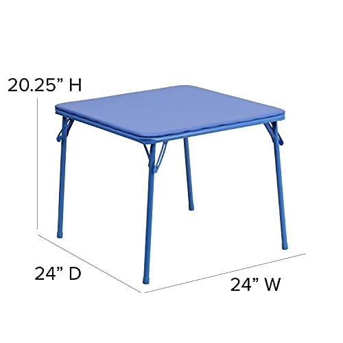5-Piece Folding Square Table and Chairs Set D41383