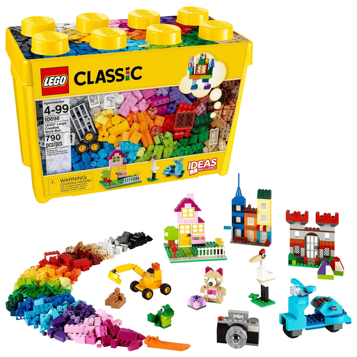 Large Creative Brick Box Building Toy D3651