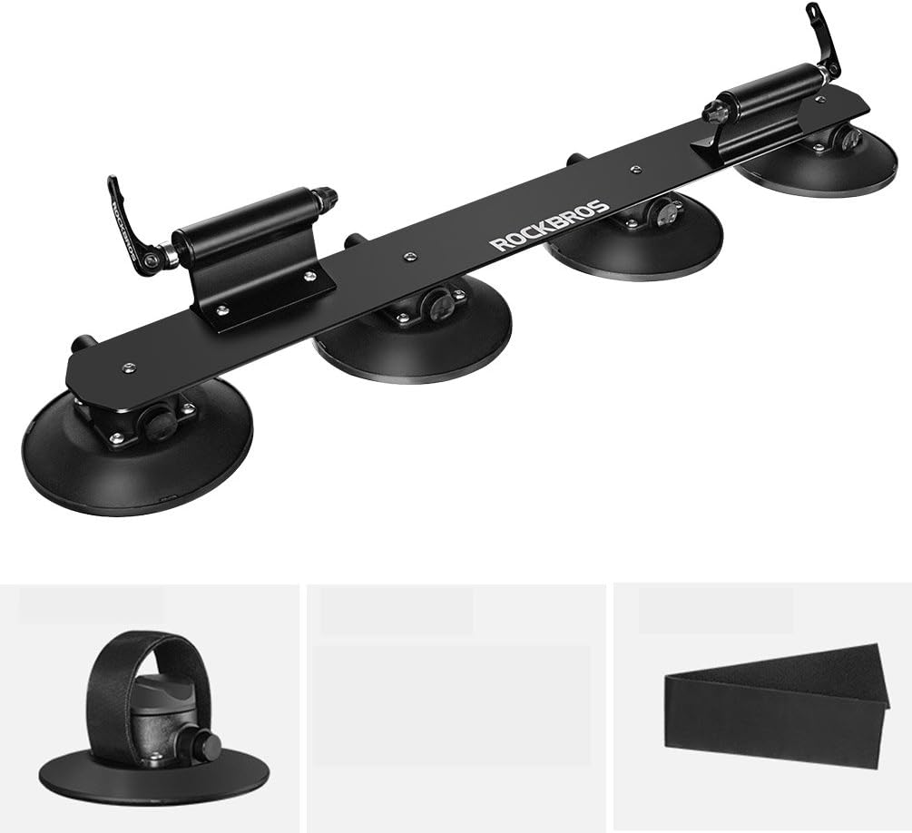 Suction Cup Bike Rack for Car Roof Top with Sucker for 1 Bike J487