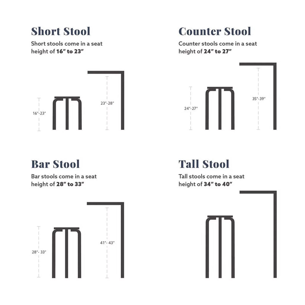 Navy Blue Wood Swivel Barstool P8245