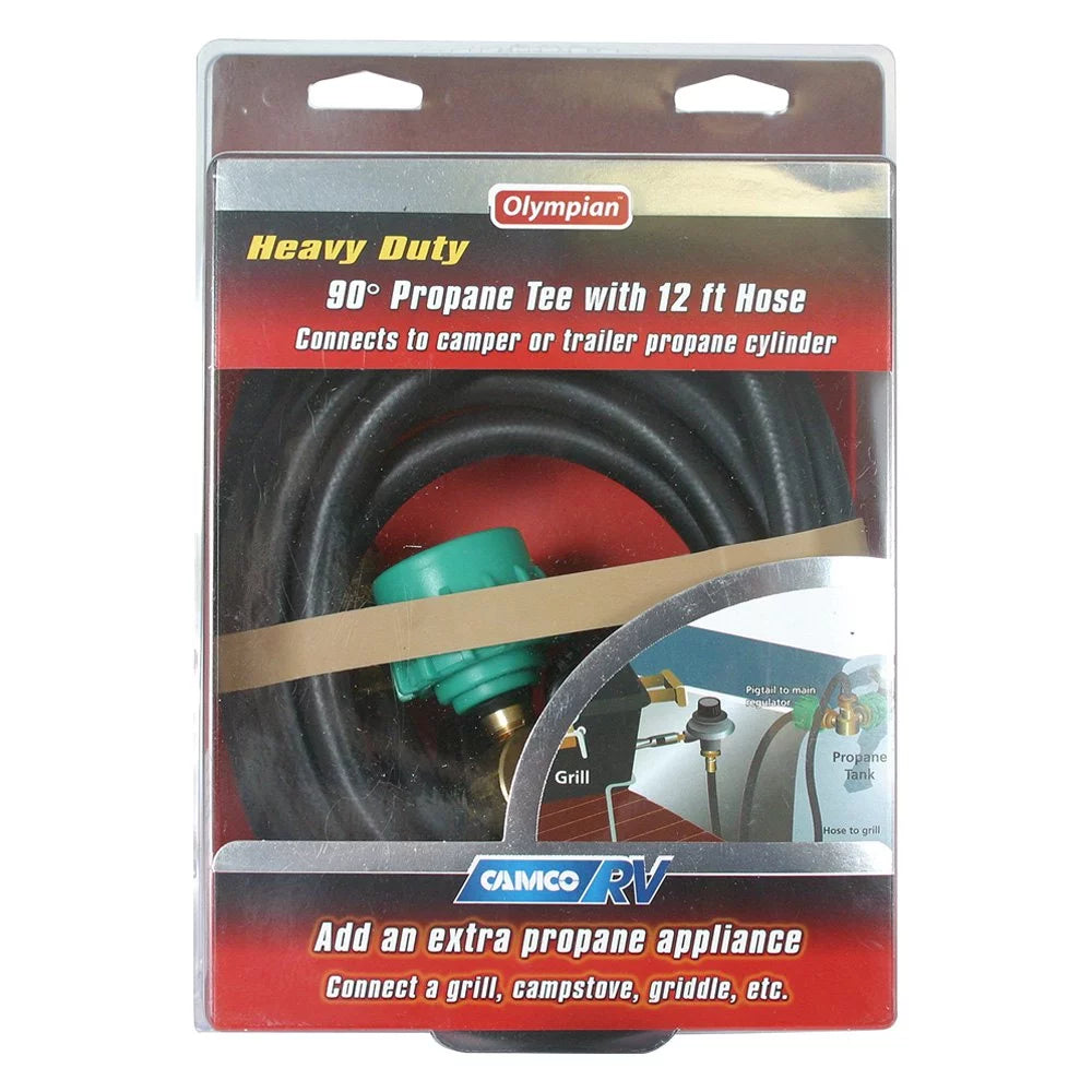 90-Degree Brass Propane Tee B7306
