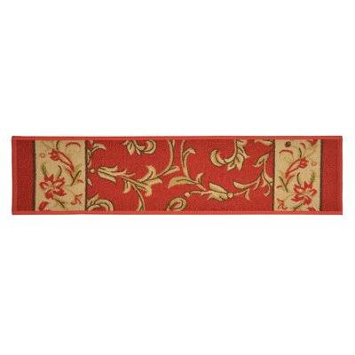 Red Stair Tread C63365