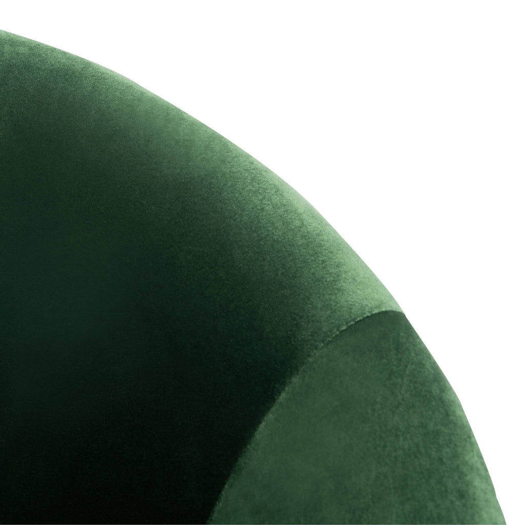 Cream Velvet Accent Chair V679