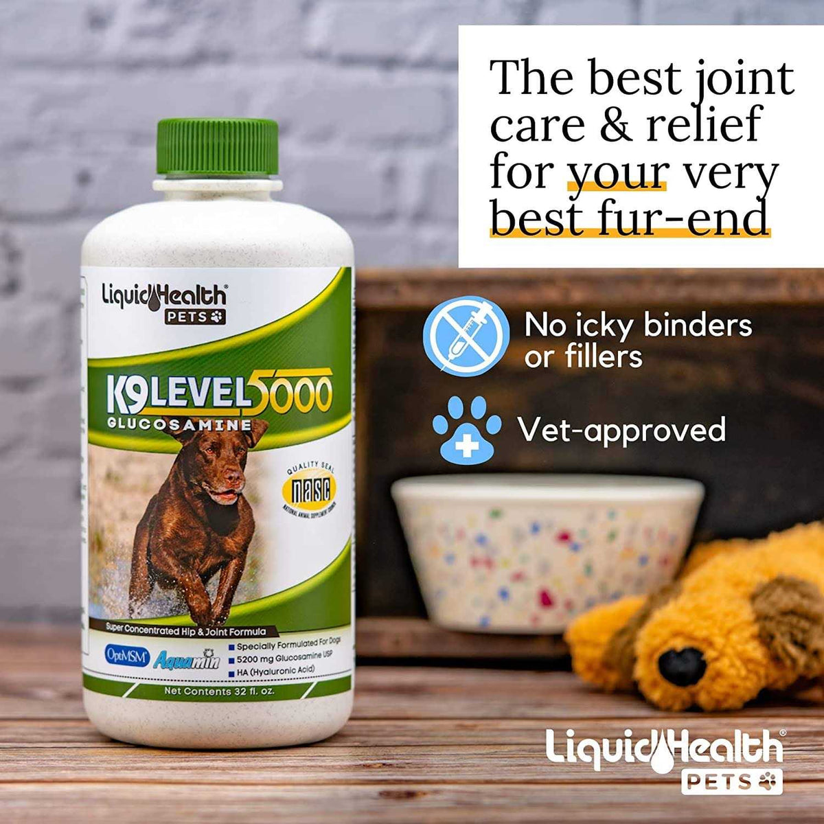 Liquid Health K9 Level 5000 Glucosamine P716