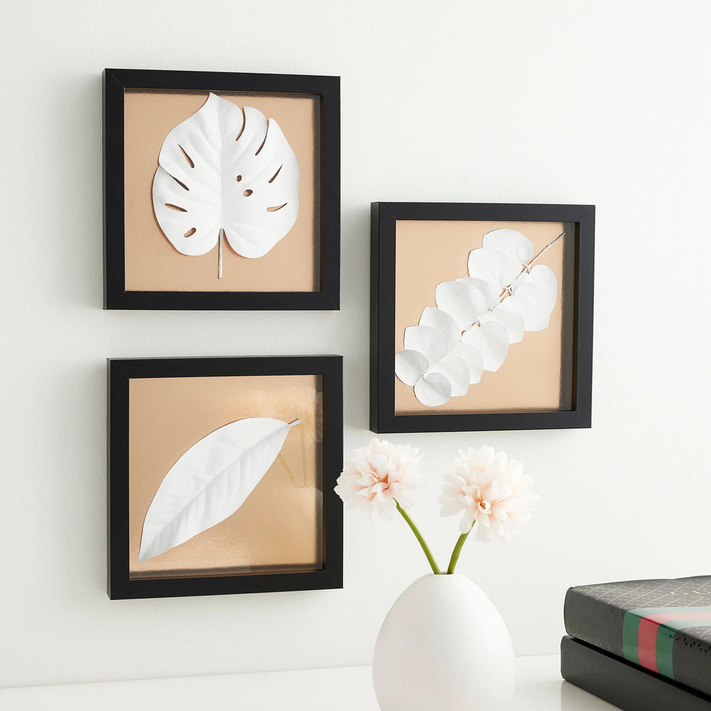 Black 8" x 8" Shadow Boxes K481