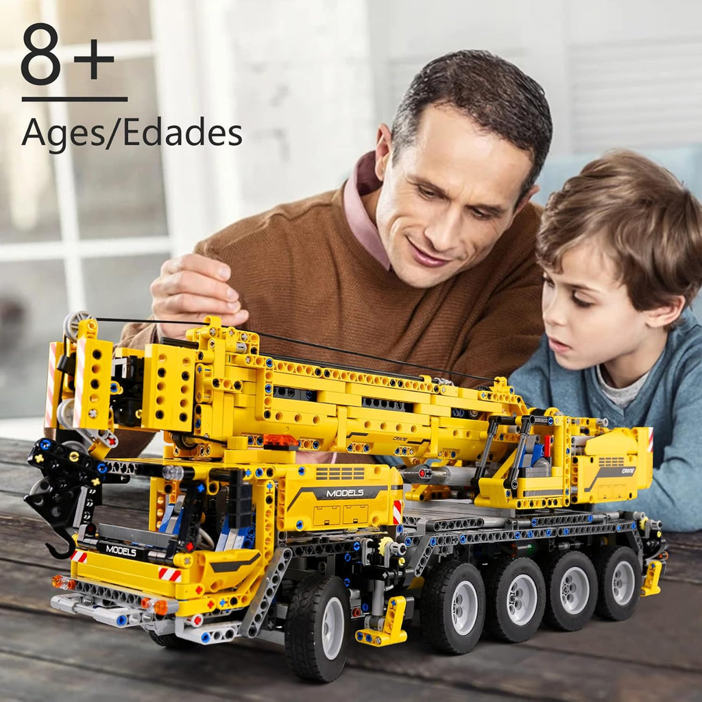 Mechanical Cranes Building Kits, MOC Building Blocks Set, 2590 Pieces with Motor/APP Remote Control N41262