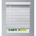 White Faux Wood Cordless Blinds J950021
