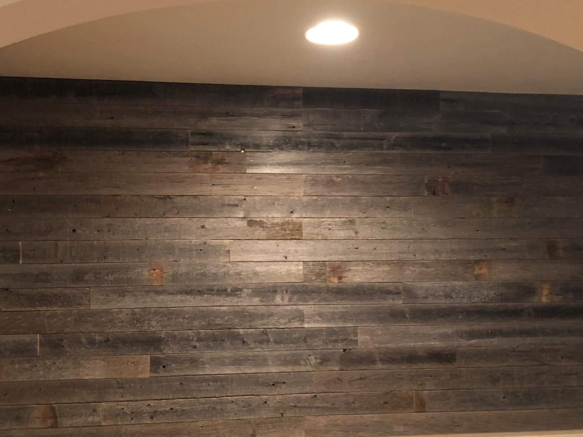 Rustic Reclaimed Barn Wood Paneling Accent Walls (10 square feet) H92252
