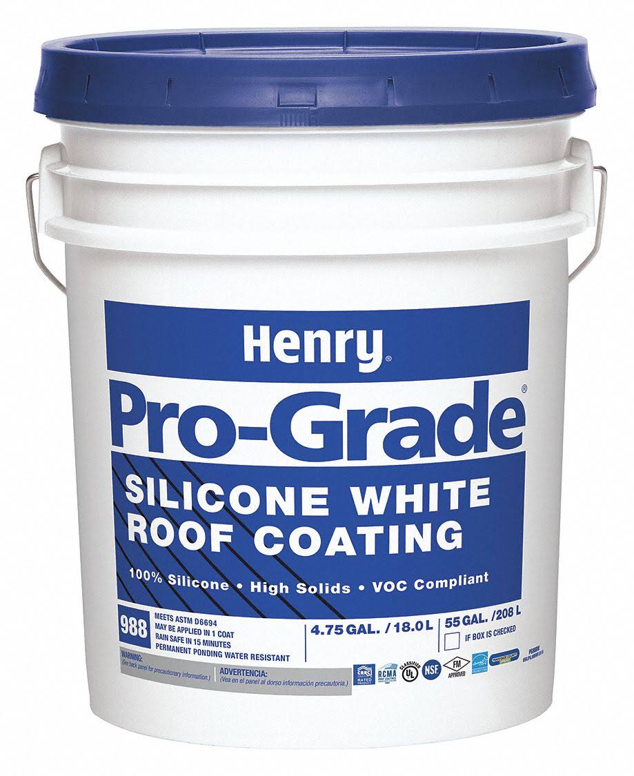White Protective Roof Coating, 5 gal. W727