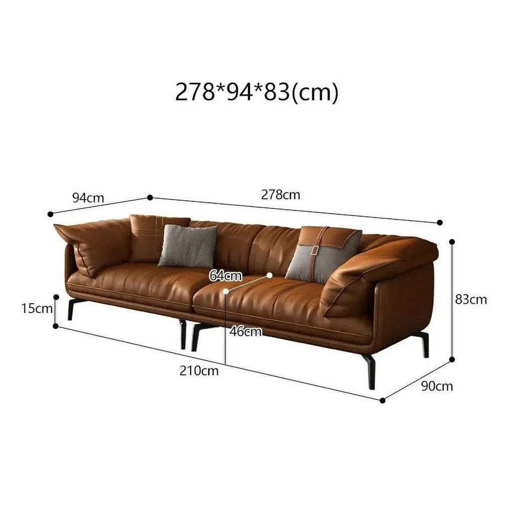 Leather Sofa F50931