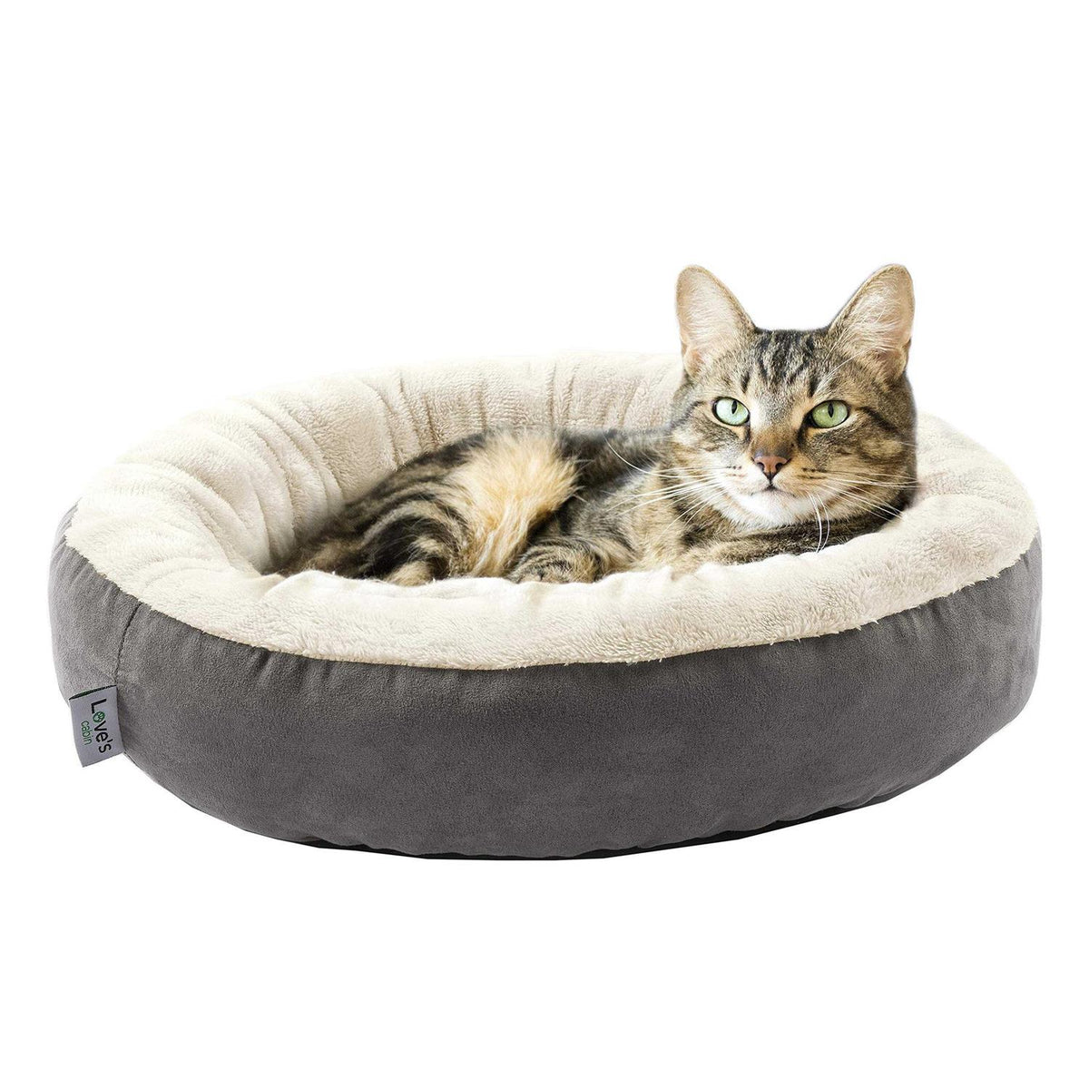 Round Donut Cat and Dog Cushion Bed C997