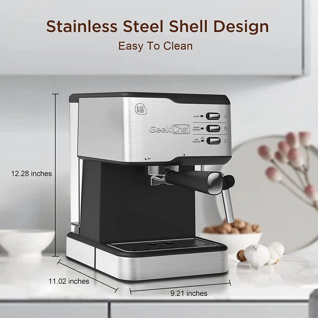 20 Bar Espresso Machine with Milk Frother R809