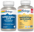 Omega 3, 7, 9 and Magnesium Glycinate 120 Softgels, 275 VegCaps G56103
