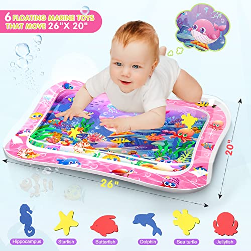 Inflatable Tummy Time Water Play Mat T455