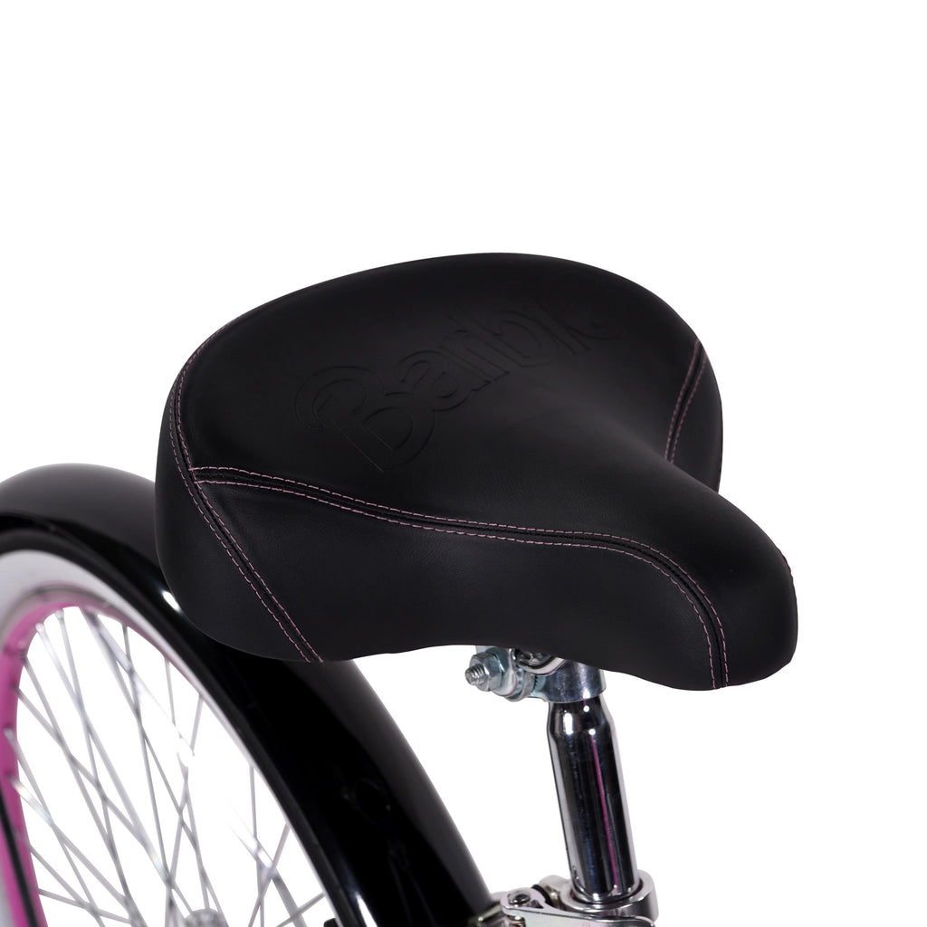 26" 36V Electric Cruiser E-Bike with Pedal-Assist, 250W Motor, Pink U6764
