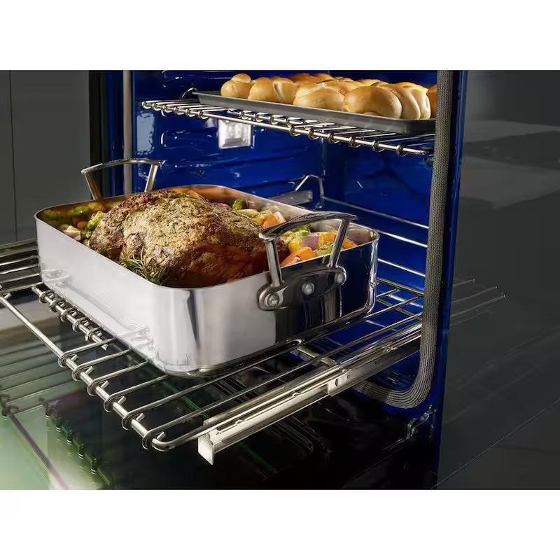 30 in. Double Electric Wall Oven Self-Cleaning with Convection in White N74546