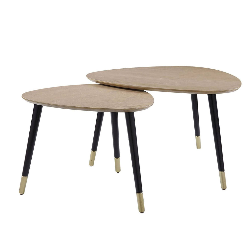 Black and Brown Nesting Table M621