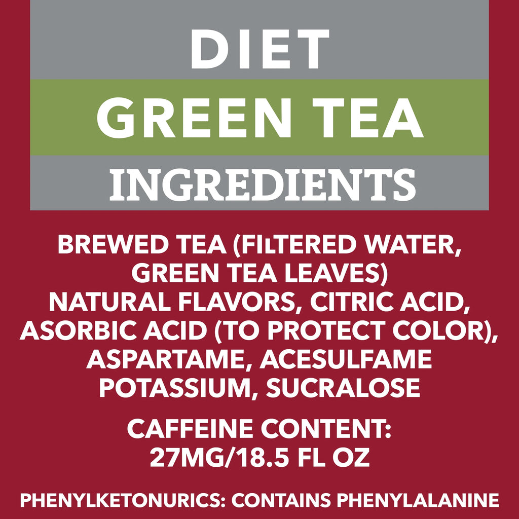 Green Tea 18.5 fl oz 12 Count G180930