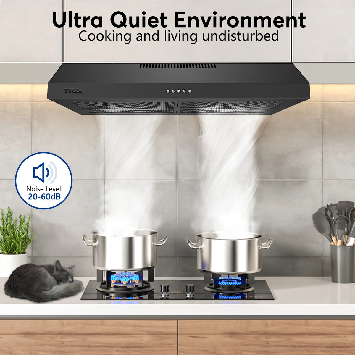 30" 600 CFM Stainless Steel Under Cabinet Range Hood H897