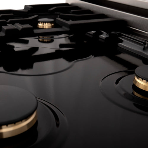 4 Brass Burners D660