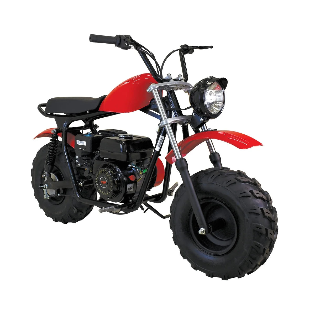 7.5HP 196cc Gas Powered Mini-Bike Motorcycle Red H28975