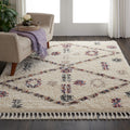 Ivory Shag Area Rug C31852